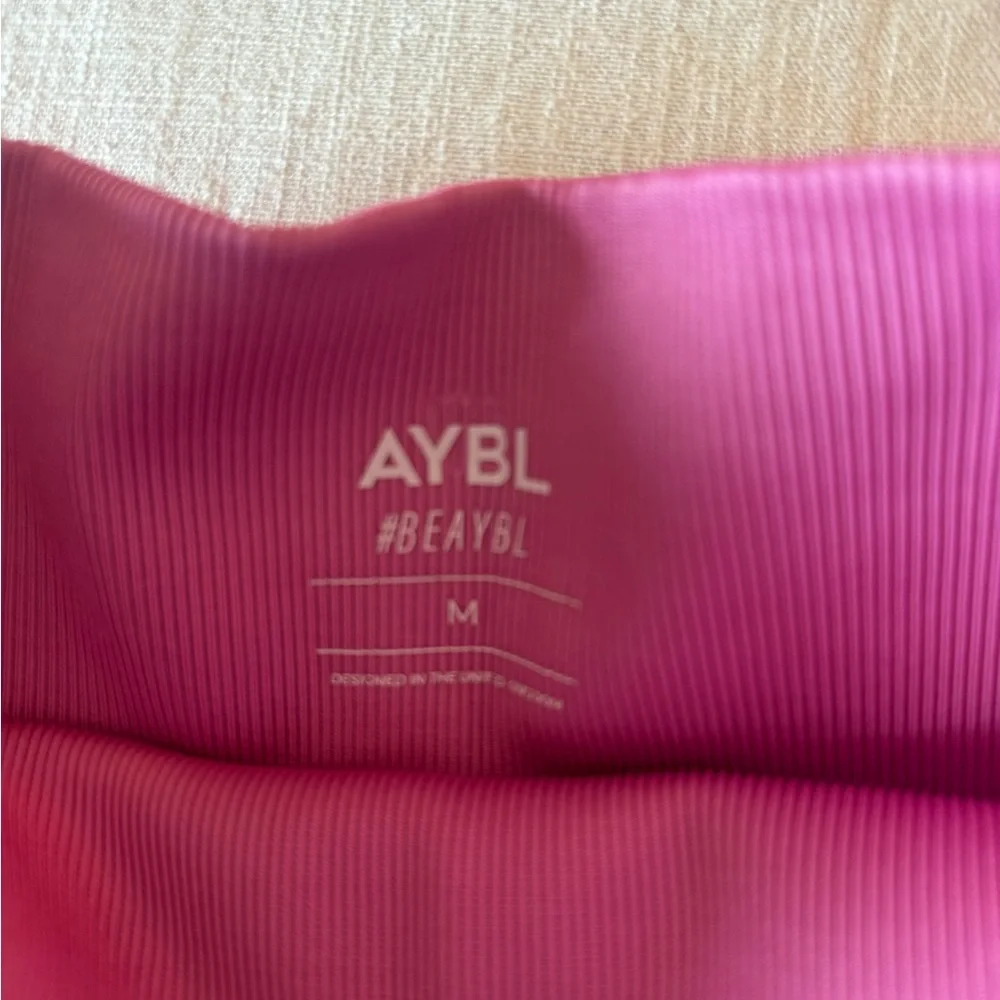 AYBL Women's Pink Workout Set - Picture 3 of 4